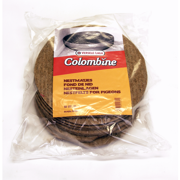 Colombine Nestmatjes - Duivenbroedartikelen - 10 stuks