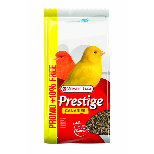 Afbeelding Versele-Laga Prestige Kanaries 4kg - 10 Procent Gratis - Vogelvoer - 4.40 kg Promo door Petsplace.nl