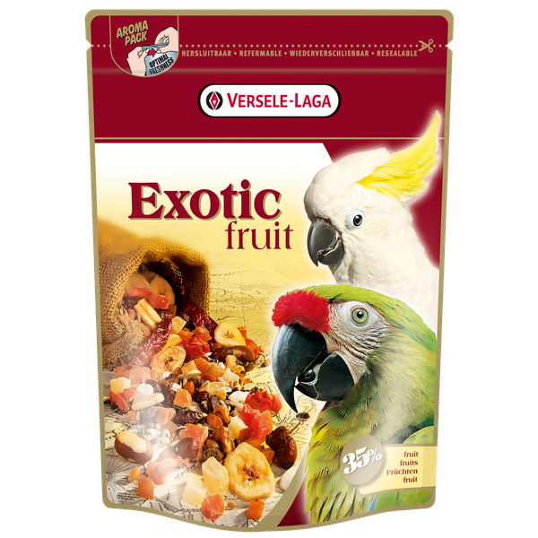 Afbeelding Versele-Laga Exotic Fruitmix papegaaienvoer 600 gram door Petsplace.nl