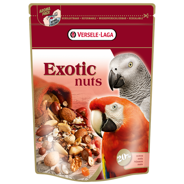 Afbeelding Versele-Laga Exotic Nutmix papegaaienvoer 750 gram door Petsplace.nl