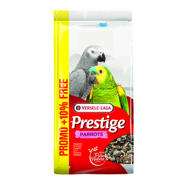 Afbeelding Versele-Laga Prestige Papegaaien 3kg - 10 Procent Gratis - Vogelvoer - 3.30 kg Promo door Petsplace.nl