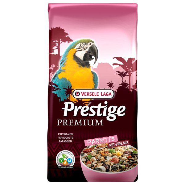 Afbeelding Versele-Laga Prestige Premium Papegaaien Zonder Noten - Vogelvoer - 15 kg door Petsplace.nl