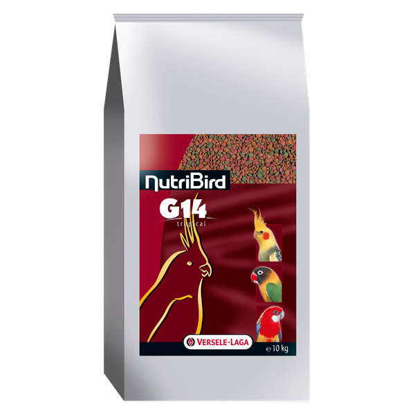 Afbeelding Nutribird G14 Tropical grote parkietenvoer 10 kg door Petsplace.nl