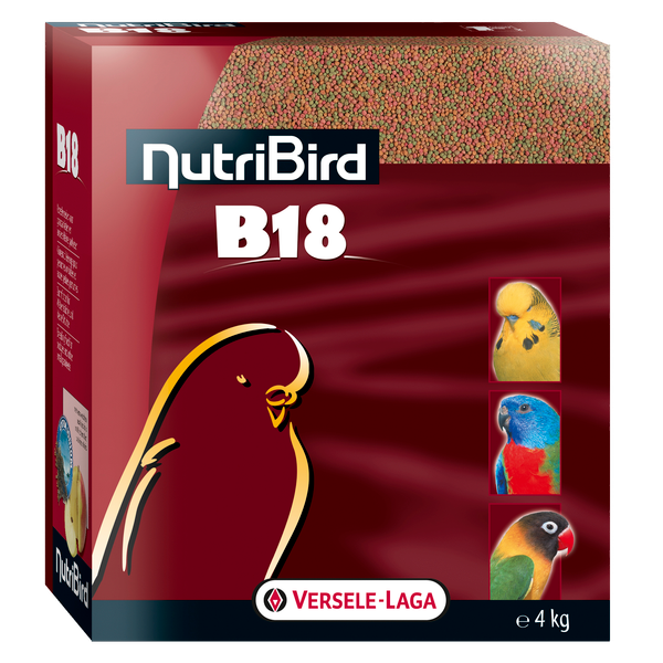 Nutribird B18 kweek kleine parkieten 4 kg