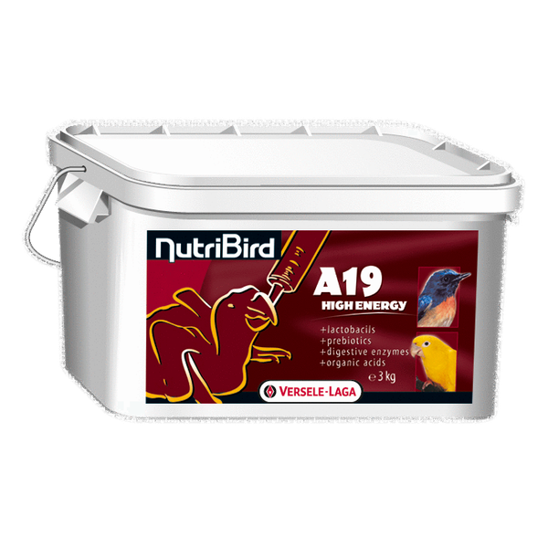 Afbeelding Nutribird A19 High Energy Opfokvoer voor vogels 3 kg door Petsplace.nl