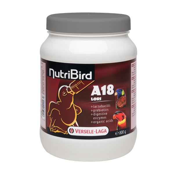 Afbeelding Versele-Laga Nutribird A18 Lori - Vogelvoer - 800 g door Petsplace.nl