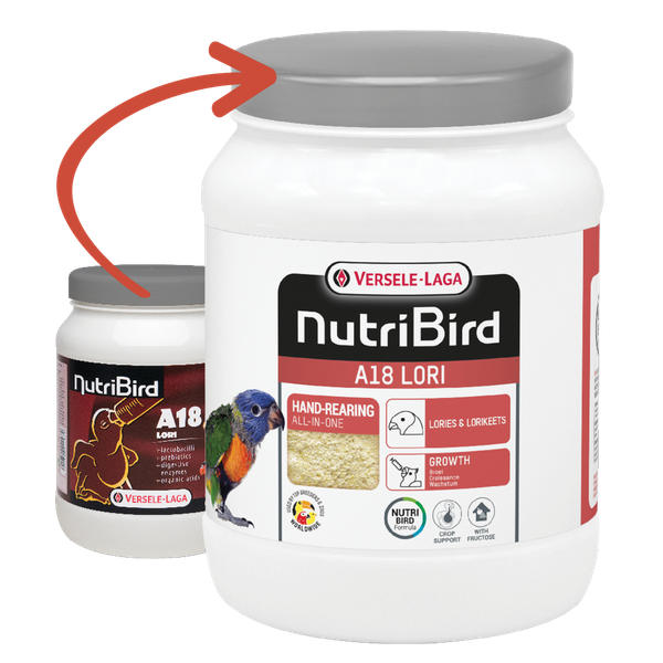 Versele-Laga Nutribird A18 Lori - Vogelvoer - 3 kg