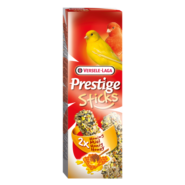 Afbeelding Versele-Laga Prestige Sticks Kanarie - Vogelsnack - Honing door Petsplace.nl