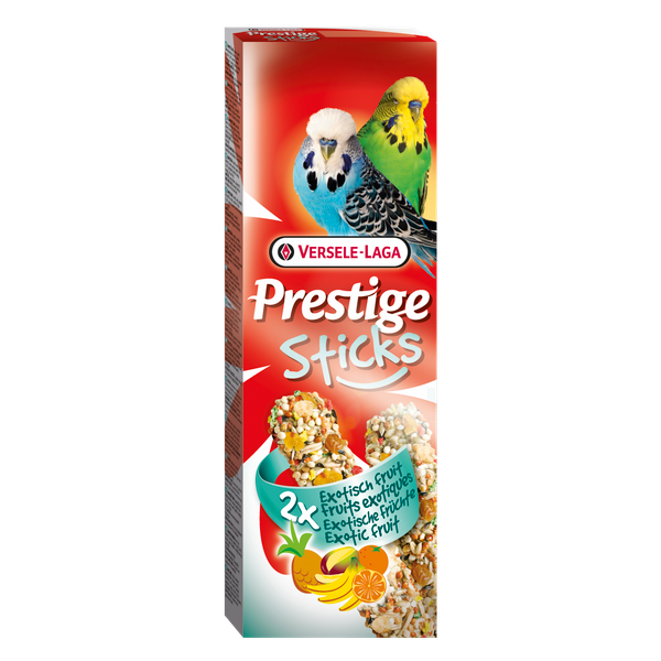Afbeelding Versele-Laga Prestige Sticks Grasparkiet - Vogelsnack - Exotich Fruit door Petsplace.nl