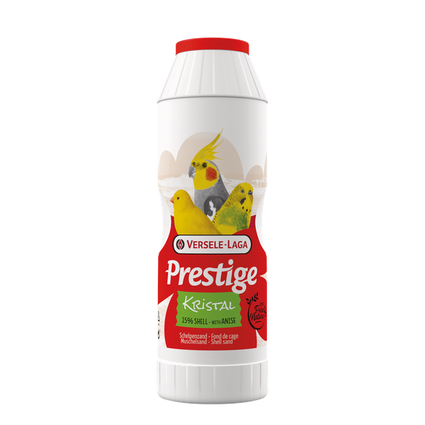 Versele-Laga Prestige Schelpenzand Bus - Vogelbodembedekking - 2 kg Wit Kristal