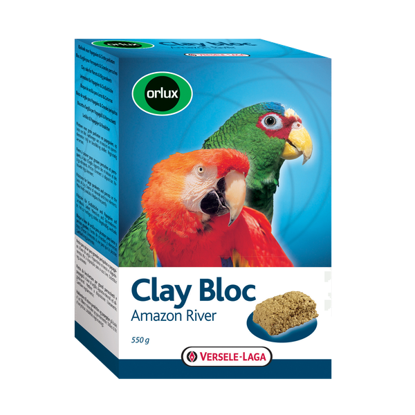 Versele-Laga Orlux Clay Bloc Amazonpapagaai - Vogelsupplement - 550 g
