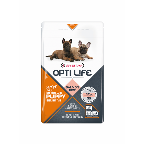 Opti Life Puppy Sensitive All Breeds - Hondenvoer - 1 kg