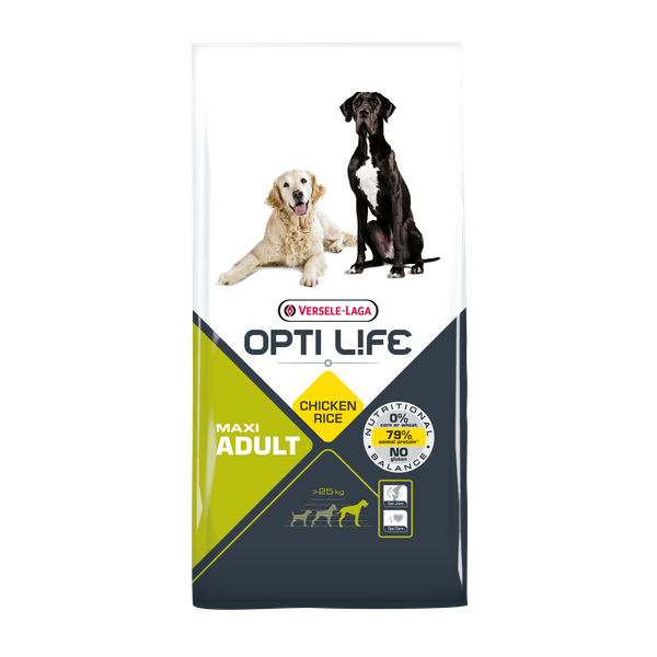 Afbeelding Opti Life Adult Maxi hondenvoer 12.5 kg door Petsplace.nl