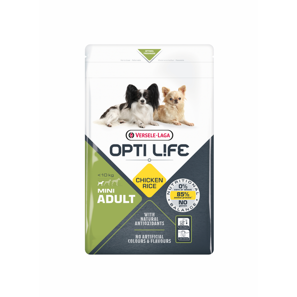 Afbeelding Opti Life Adult Mini - Hondenvoer - 1 kg door Petsplace.nl