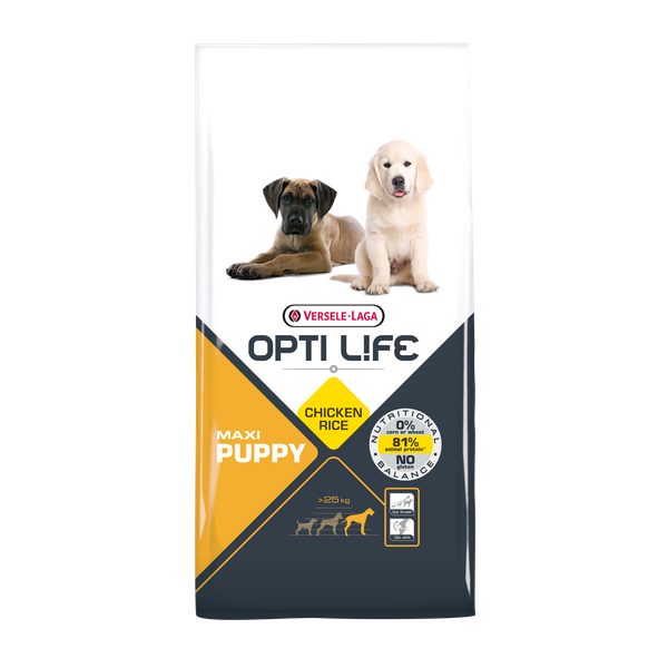 Afbeelding Opti Life Puppy Maxi hondenvoer 12.5 kg door Petsplace.nl