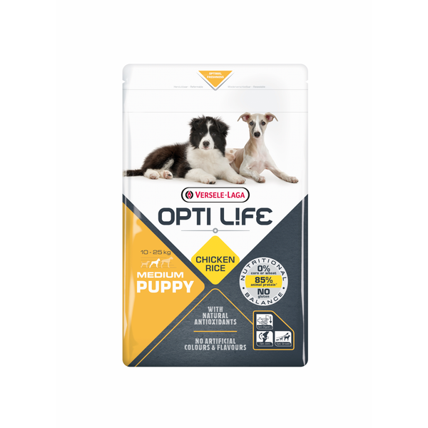 Afbeelding Opti Life Puppy Medium - Hondenvoer - 1 kg door Petsplace.nl