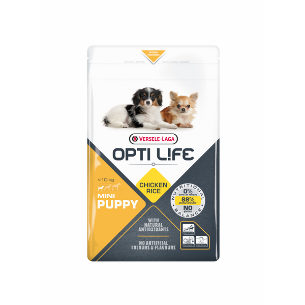 Afbeelding Opti Life Puppy Mini - Hondenvoer - 1 kg door Petsplace.nl