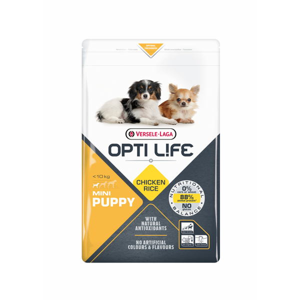 Afbeelding Versele-Laga Opti Life Puppy - Mini - 2,5 kg door Petsplace.nl