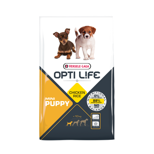 Afbeelding Opti Life Puppy Mini hondenvoer 7.5 kg door Petsplace.nl