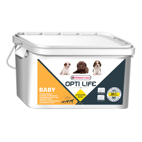 Afbeelding Opti Life Baby - Hondenvoer - 3 kg door Petsplace.nl
