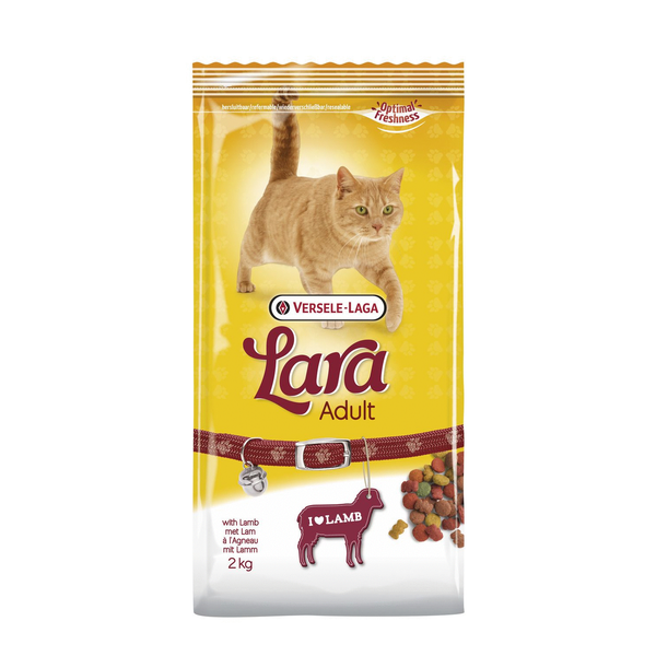 Afbeelding Versele-Laga Lara Lam kattenvoer 2 kg door Petsplace.nl