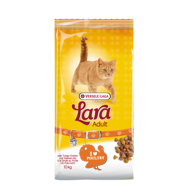 Afbeelding Versele-Laga Lara Gevogelte kattenvoer 10 kg door Petsplace.nl