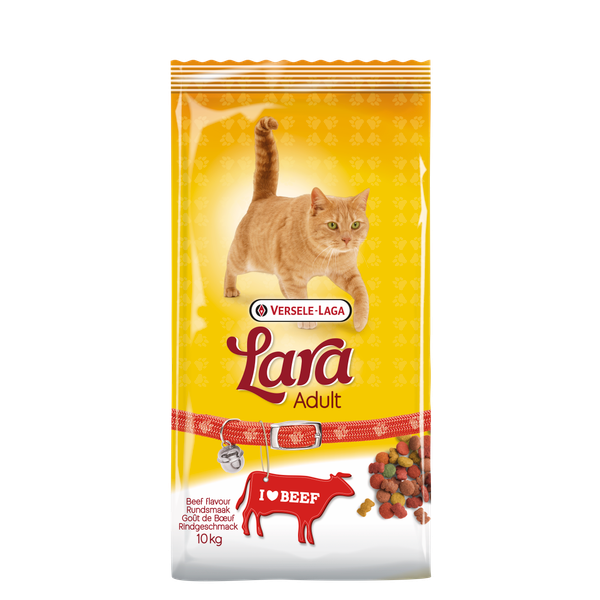 Afbeelding Versele-Laga Lara Rund kattenvoer 10 kg door Petsplace.nl