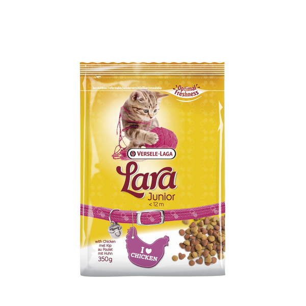 Lara Junior Kip - Kattenvoer - 350 g