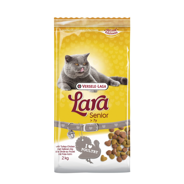 Afbeelding Versele-Laga Lara Senior kattenvoer 2 kg door Petsplace.nl