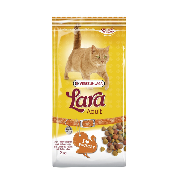 Afbeelding Versele-Laga Lara Gevogelte kattenvoer 2 kg door Petsplace.nl