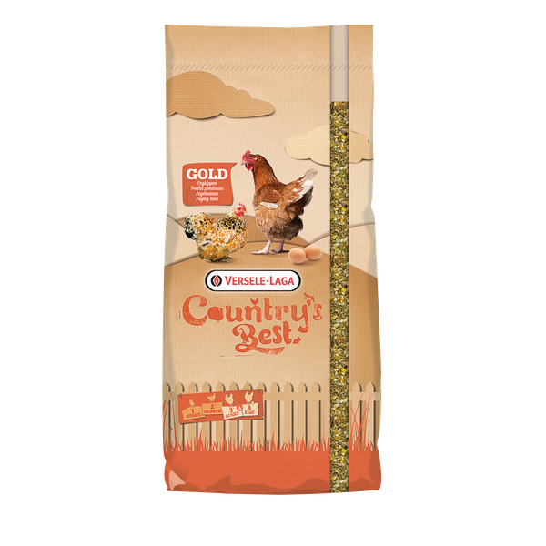 Afbeelding Versele Laga Country's Best Gold 4 mix Scharrelmix 20 kg door Petsplace.nl