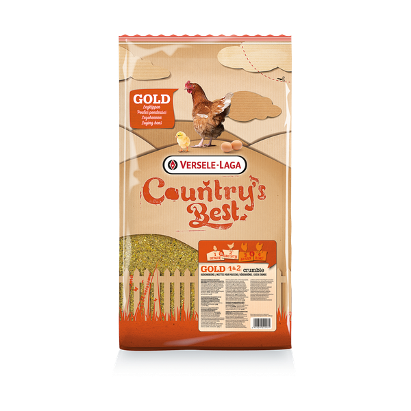 Afbeelding Versele-Laga Country`s Best Gold 1&2 Crumble - Kippenvoer - 5 kg door Petsplace.nl