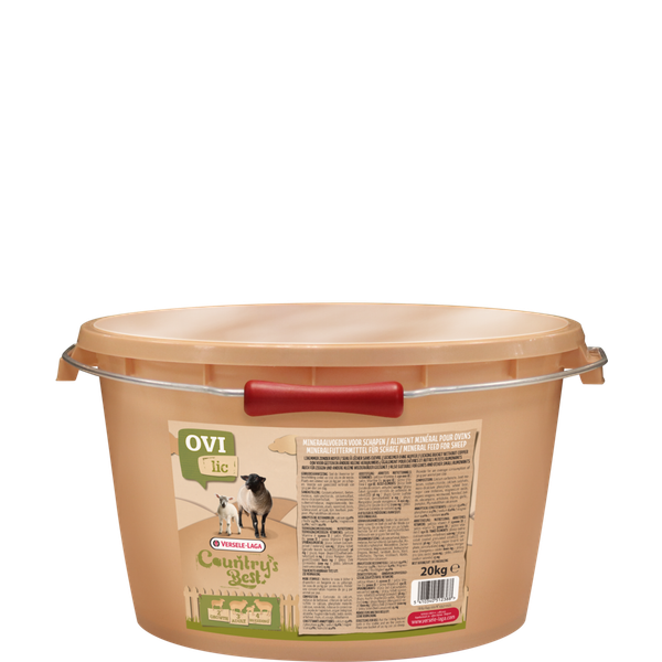 Afbeelding Versele-Laga Country`s Best Ovilic Mineraalemmer Schaap - Erfdiervoer - 20 kg door Petsplace.nl
