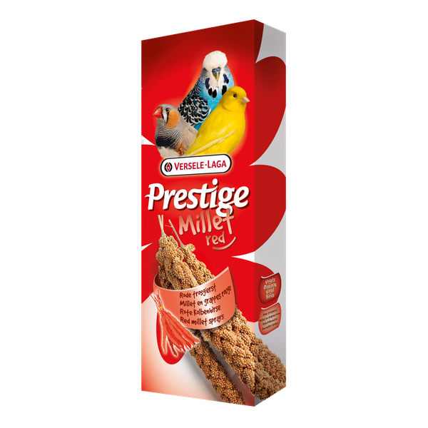 Afbeelding Versele-Laga Prestige Millet Trosgierst - Vogelsnack - 100 g Rood door Petsplace.nl
