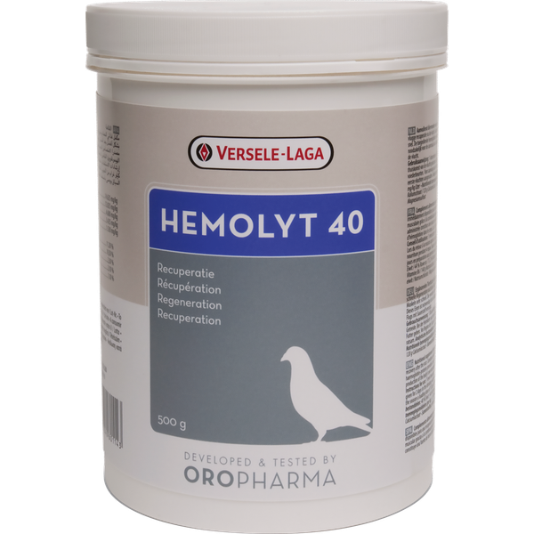 Versele-Laga Oropharma Hemolyt 40 Snelle Recuperatie - Duivensupplement - 500 g