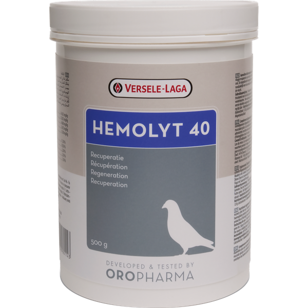 Afbeelding Versele-Laga Oropharma Hemolyt 40 Snelle Recuperatie - Duivensupplement - 500 g door Petsplace.nl