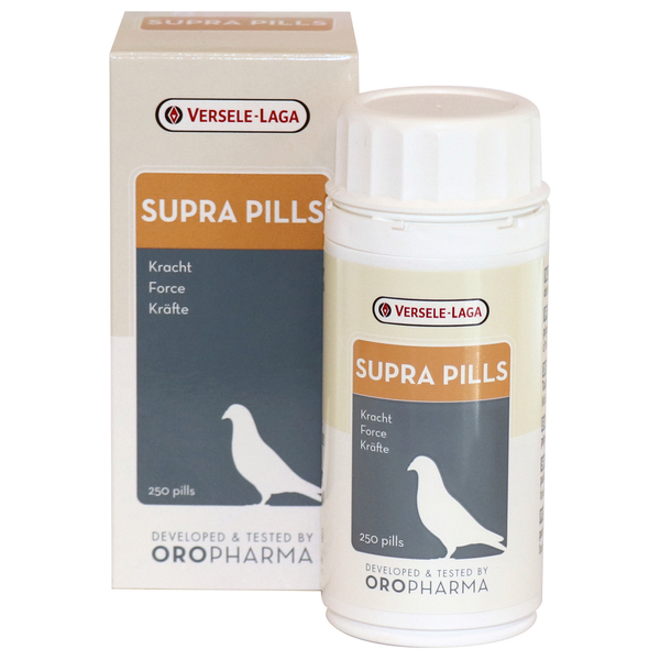 Afbeelding Versele-Laga Oropharma Supra Pills - Duivensupplement - 250 tab door Petsplace.nl