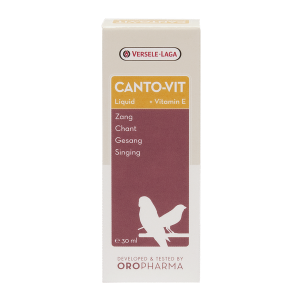 Versele Laga Oropharma Canto Vit Liquid Zang&Vitamine E Vogelsupplement 30 ml