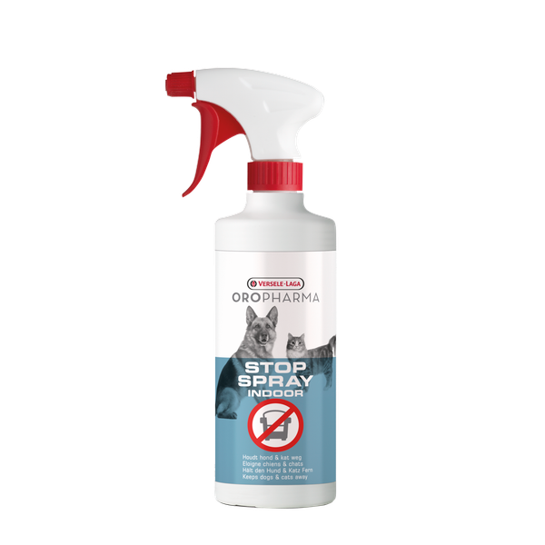 Afbeelding Versele-Laga Oropharma Stop Indoor Spray - Hondenopvoeding - 500 ml door Petsplace.nl