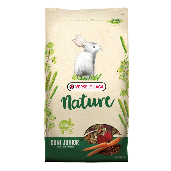 Afbeelding Versele-Laga Nature Cuni Junior - 2,3 kg door Petsplace.nl