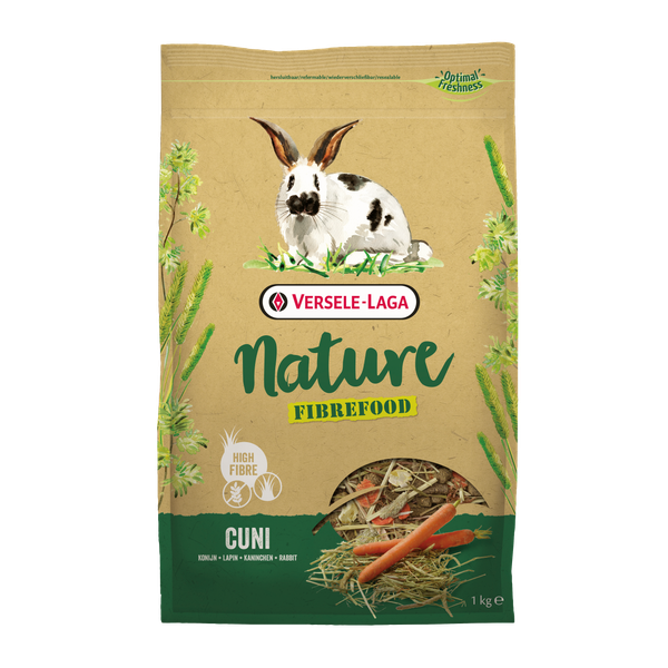 Afbeelding Versele-Laga Nature Cuni Fibrefood - Konijnenvoer - 1 kg door Petsplace.nl