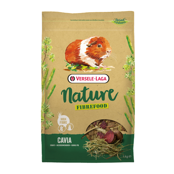 Afbeelding Versele-Laga Nature Fibrefood Cavia - 1 kg door Petsplace.nl