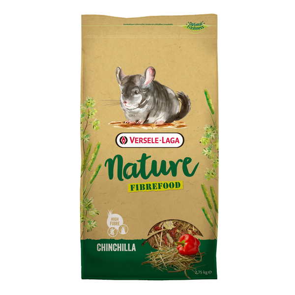 Afbeelding Versele-Laga Nature Fibrefood Chinchilla - 2,75 kg door Petsplace.nl