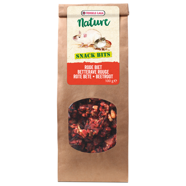 Afbeelding Versele-Laga Nature Snack Bits Beetroot - 100 g door Petsplace.nl