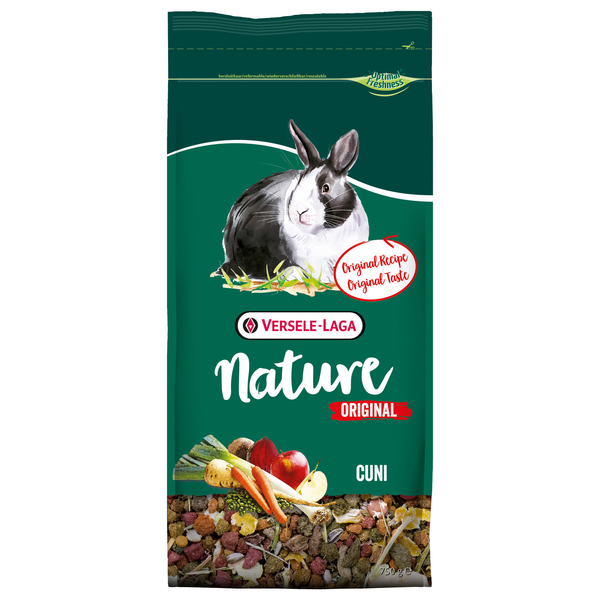 Afbeelding Versele-Laga Nature Original Cuni - Konijnenvoer - 750 g door Petsplace.nl