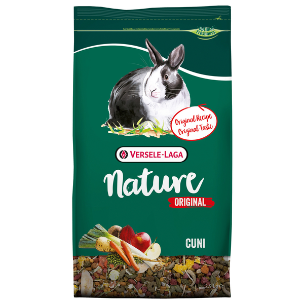Afbeelding Versele-Laga Nature Original Cuni - Konijnenvoer - 2.5 kg door Petsplace.nl