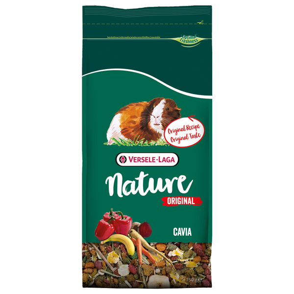 Afbeelding Versele-Laga Nature Original Cavia - Caviavoer - 750 g door Petsplace.nl