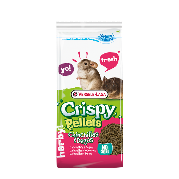 Afbeelding Versele-Laga Crispy Pellets voor Chinchilla's & Degoes 1 kg door Petsplace.nl