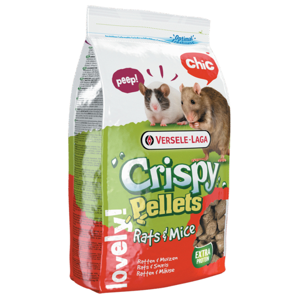 Afbeelding Versele-Laga Crispy Pellets Rat & Muis - Rattenvoer - 1 kg per stuk door Petsplace.nl