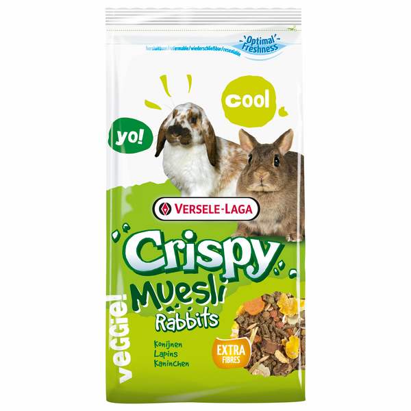 Afbeelding Versele-Laga Crispy Muesli Konijnen - Konijnenvoer - 400 g door Petsplace.nl